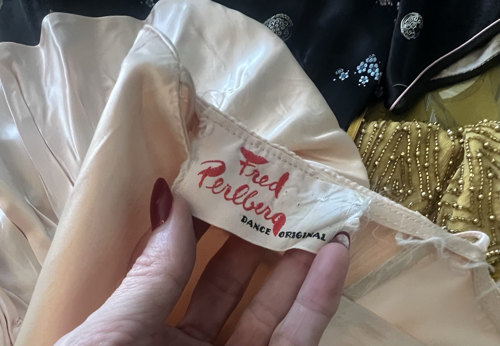 Fred Perlberg Dance Originals Dress 1940s