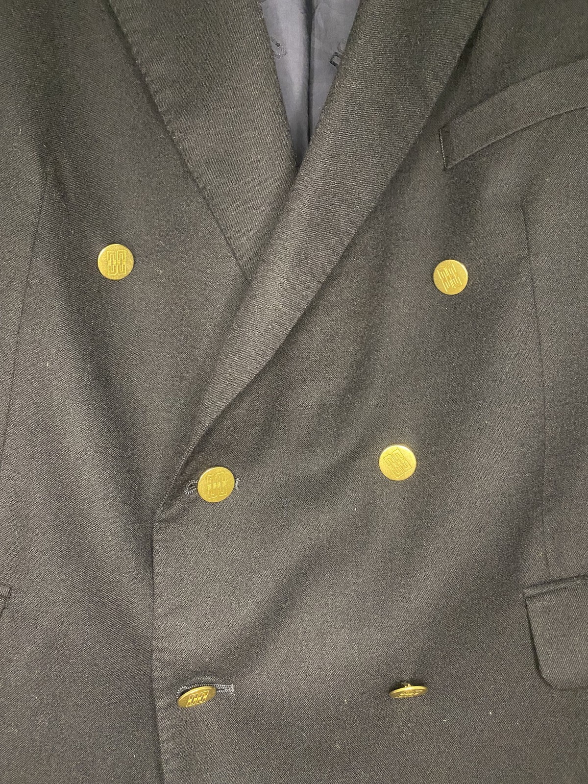 Oversized 80s Wool Blazer Size 16