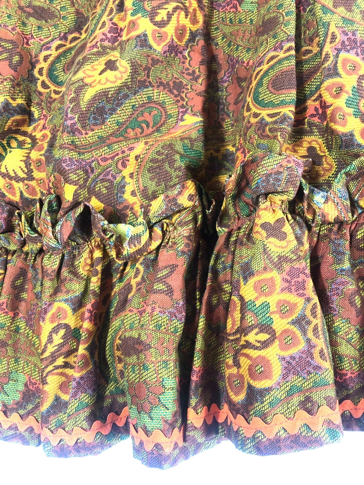 Vintage Hand Made Skirt – one of a kind size Small – Paisley