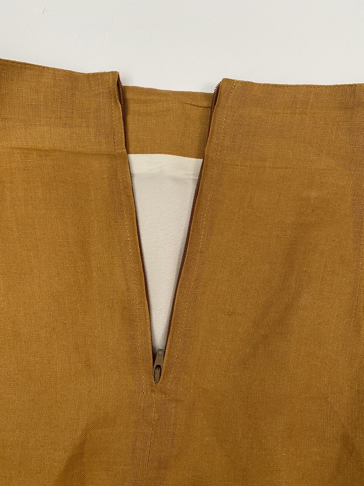 Vintage Nina K Linen Two Piece Skirt Suit Label Size 8 See Measurements