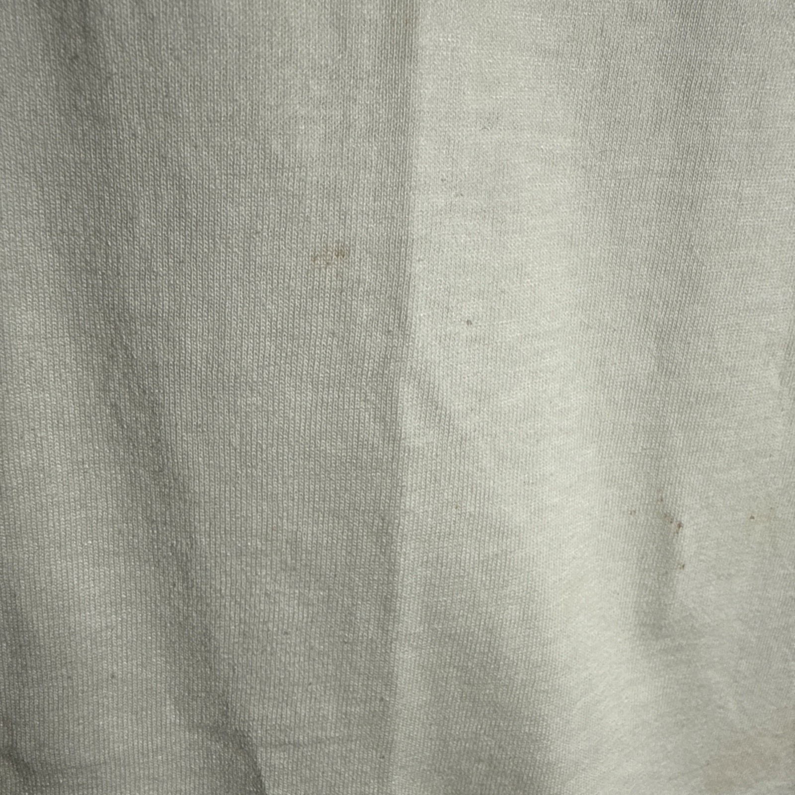 SINGLE STITCH White T Shirt Appliqué Heart Lace Trim Hand Crafted 80s 90s XL