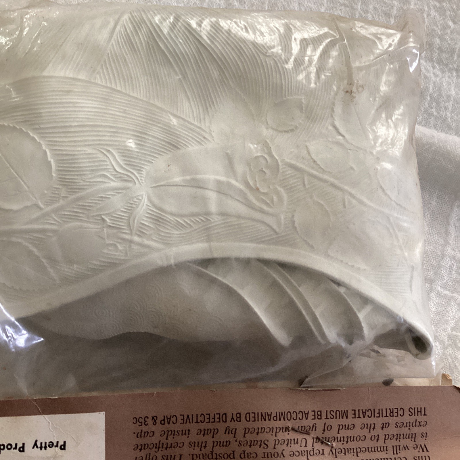 Vintage Sea Siren Mermaid Swim Cap Pretty Products Inc. Ohio In Package 1950’s