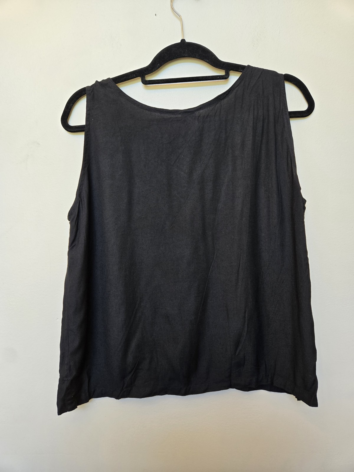 Vintage 80s 90s Womens Outfit Sz M Leather Patch Work Art To Wear Hippie Loose