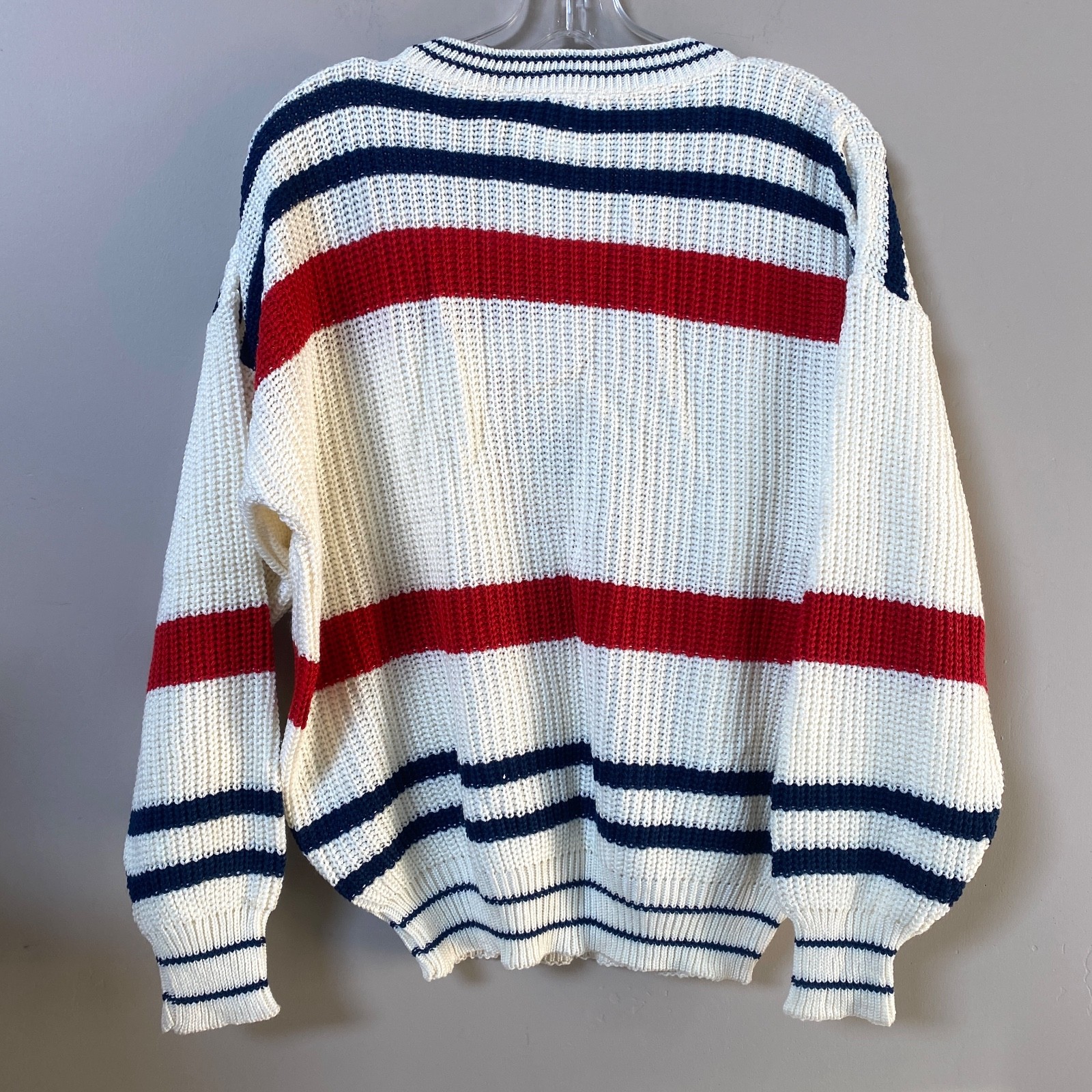 NWT Vintage 80s Rhythm & Blues by Catalina Womens Novelty Music Band Sweater XL