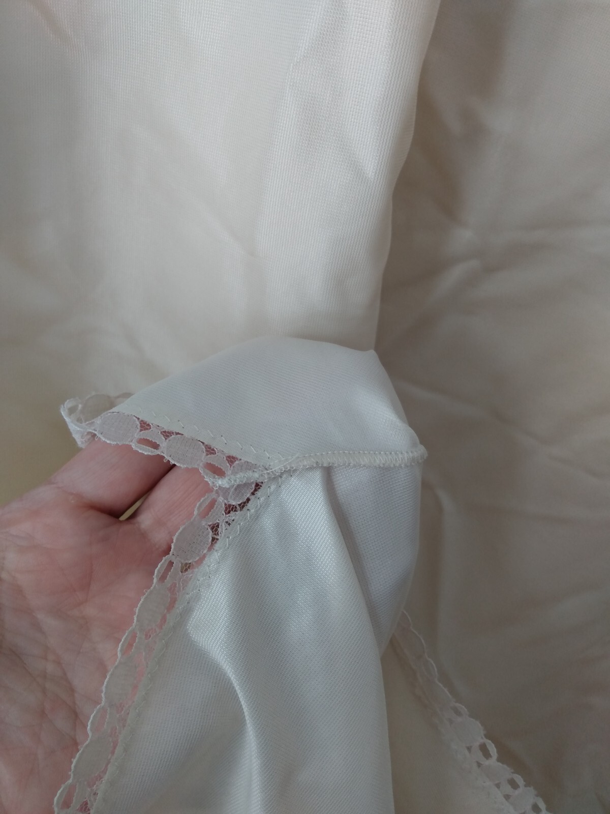 Vintage Full Slip 38″ Bust 43″ Hip Retro Undergarment Lingerie Long
