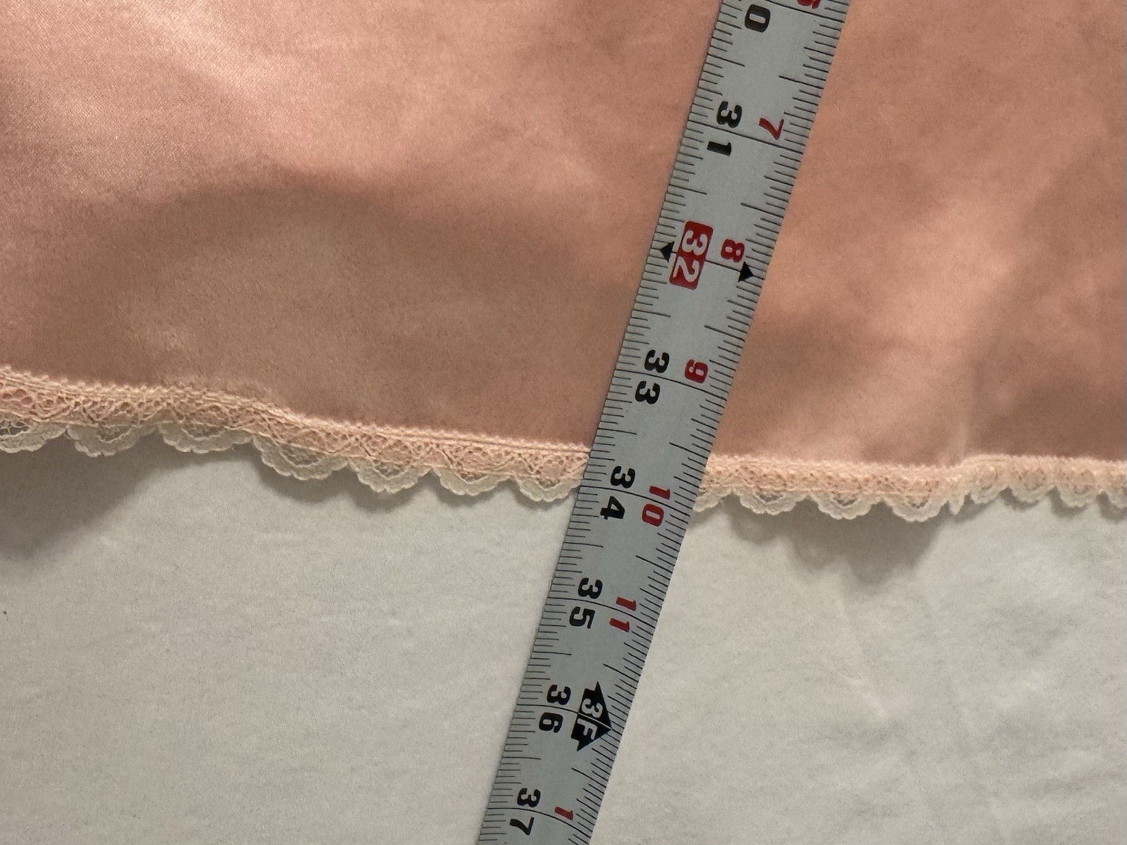 Vintage Paramount Of New York Women’s Nightgown Baby Doll Pink Ruffle Lace L