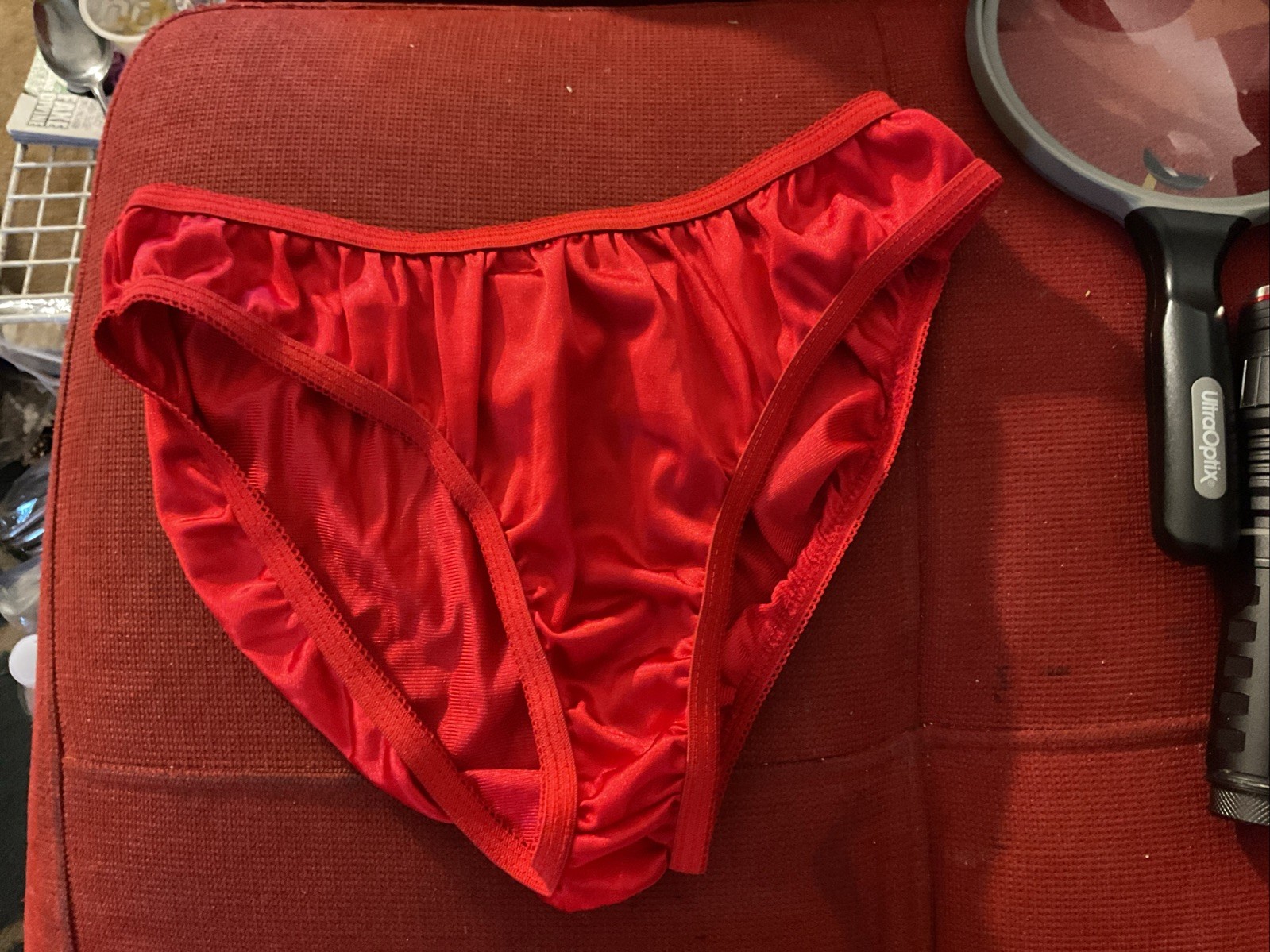 70’s Petra Fashion 100% Nylon With Nylon Gusset Large