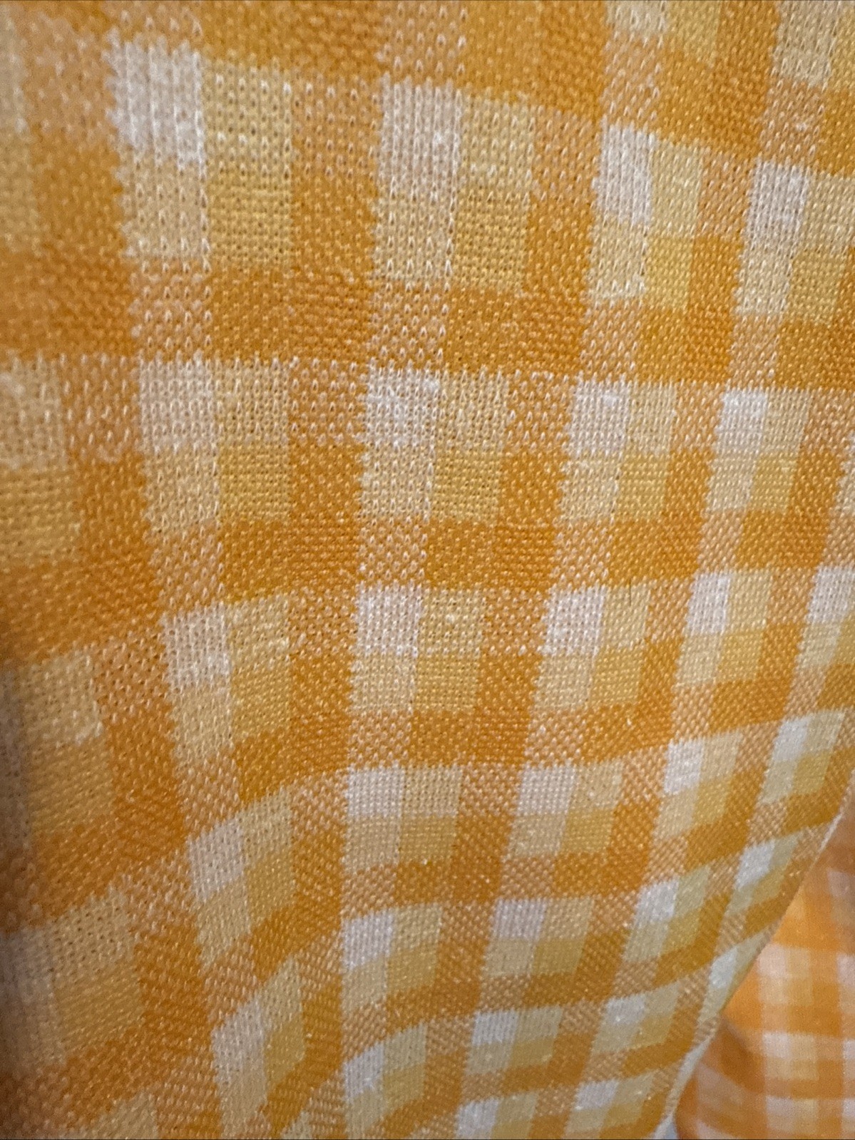 Vintage 1970’s Alex Colman California Plaid Blazer Jacket Dagger Collar S/M