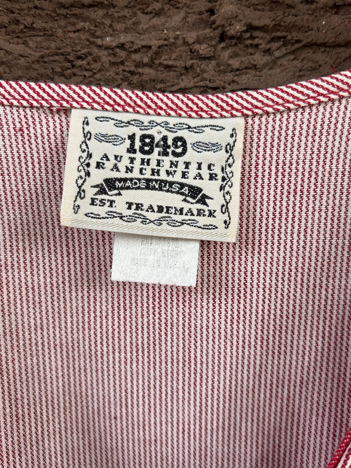 70’s Vintage Women’s Red/pink Shirt Size Large. Rockabilly Cowgirl Rodeo By 1849