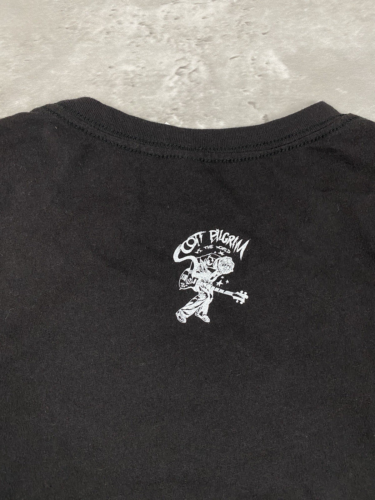 vintage SCOTT PILGRIM VS THE WORLD SDCC PROMO T SHIRT WOMENS L SEX BOB OMB