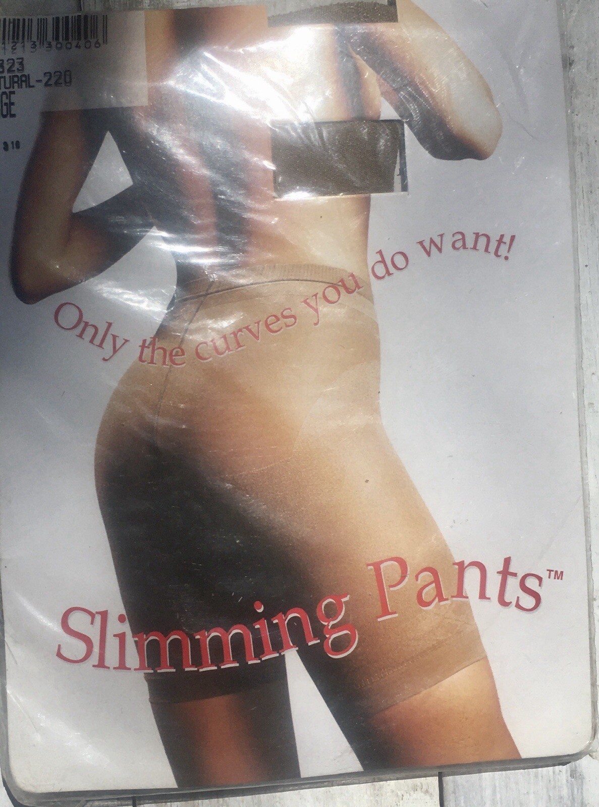Vintage Pantyhose Slimming Pants Large Natural Pound Ridge Products Tummy Lift