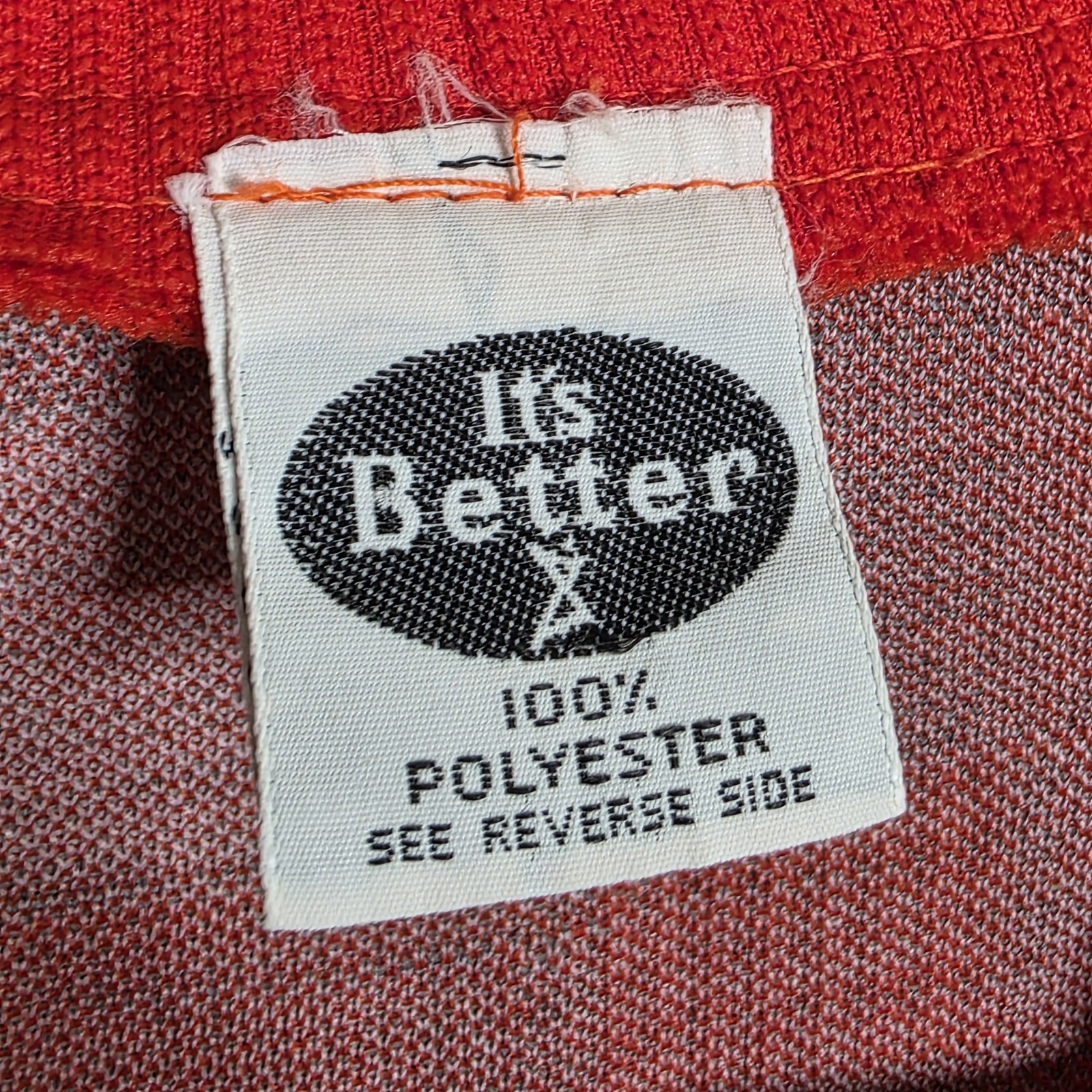 VTG 70s “It’s Better” Orange/Red Plaid Knit Dress & Blazer Set, sz Large