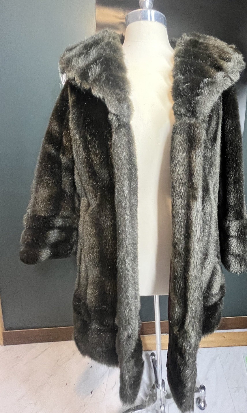 Vintage Real Fur Mink Coat Kilpatrick’s Omaha Mar-Del by Rice Estate Attic Find