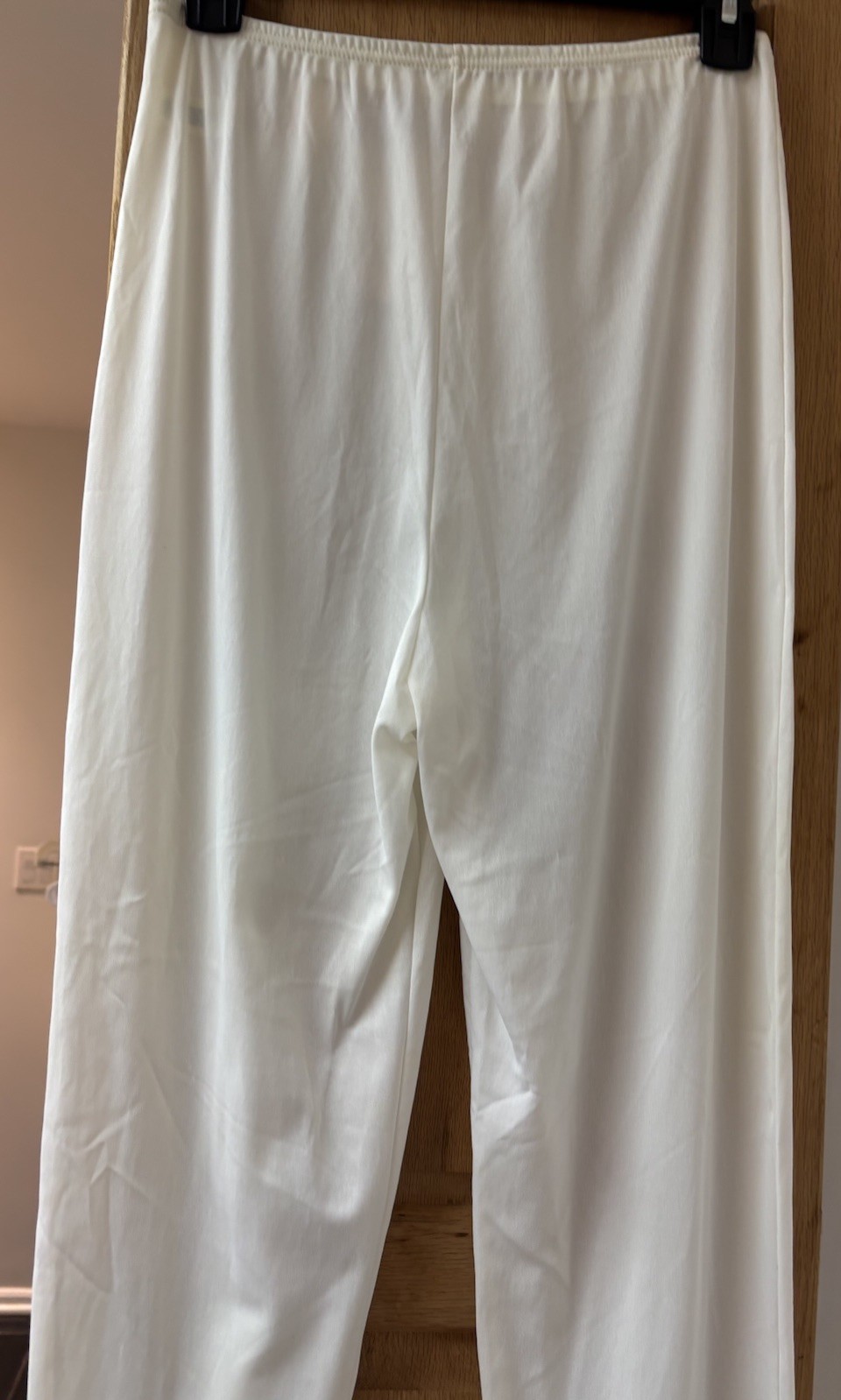 Vintage Vanity Fair Ivory Pajama Bottoms Pants Slip Pants Nylon Antron III Small