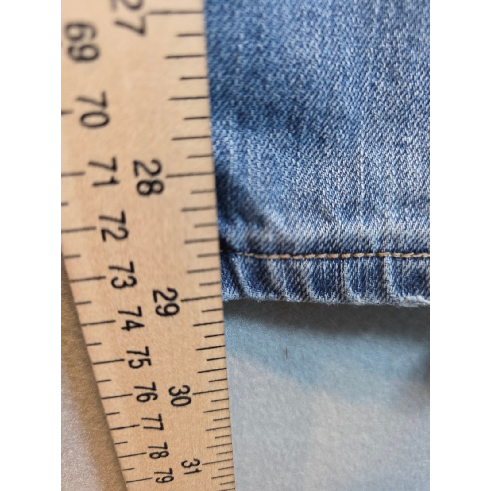 Lee Side Elastic High Waist Tapered Leg Jeans Medium Wash Blue Vintage 14 Long