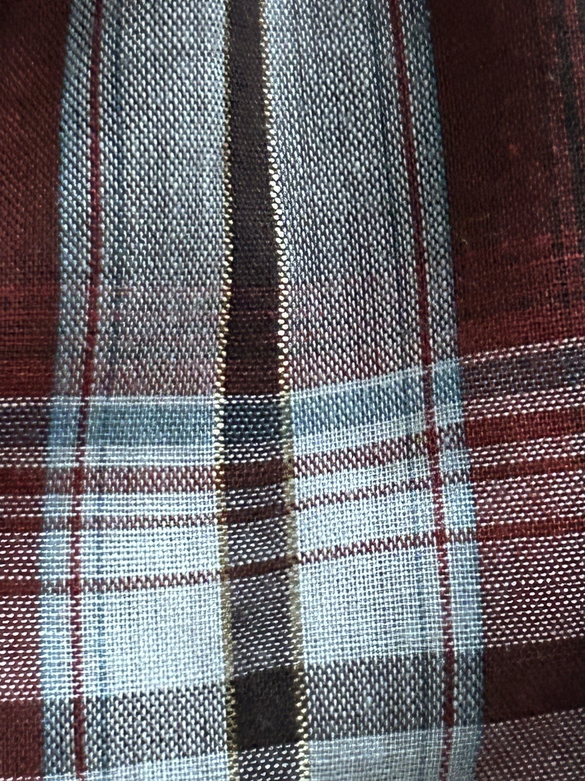 VTG 60’s TEM TEX Western Wear Plaid Cowboy Shirt Pearl Snap Buttons size 15/16