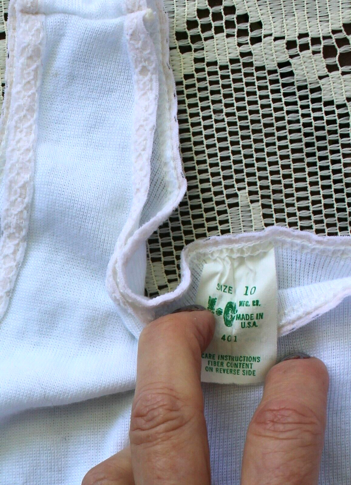 Vintage 1960’s Teen or Small Adult T Shirt Slip S/M I. C. Brand