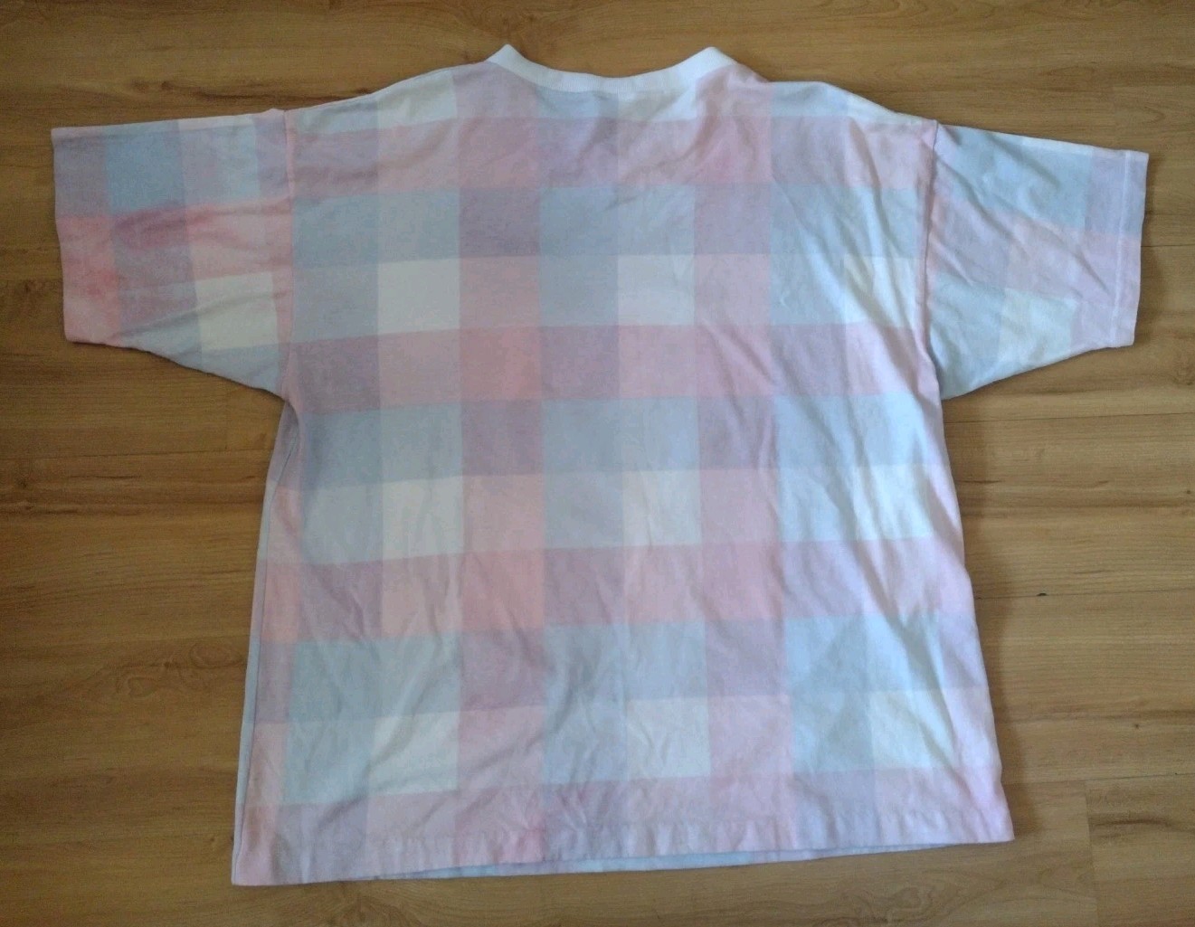 Vintage Kitten Teddy Bear Shirt USA Made CMS Casuals Sleep Shirt OneSize Y2K VTG