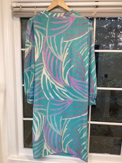 Vintage 1980’s Schrader Sport New York Shirt Dress – Size 12