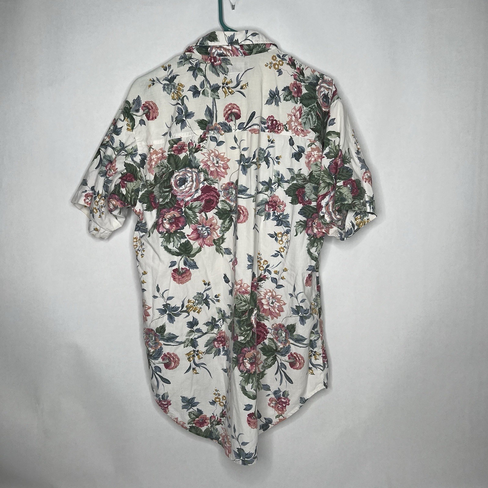 Vintage Hunter’s Run Women’s Size S Button up Shirt Floral Easter 80s 90s Small
