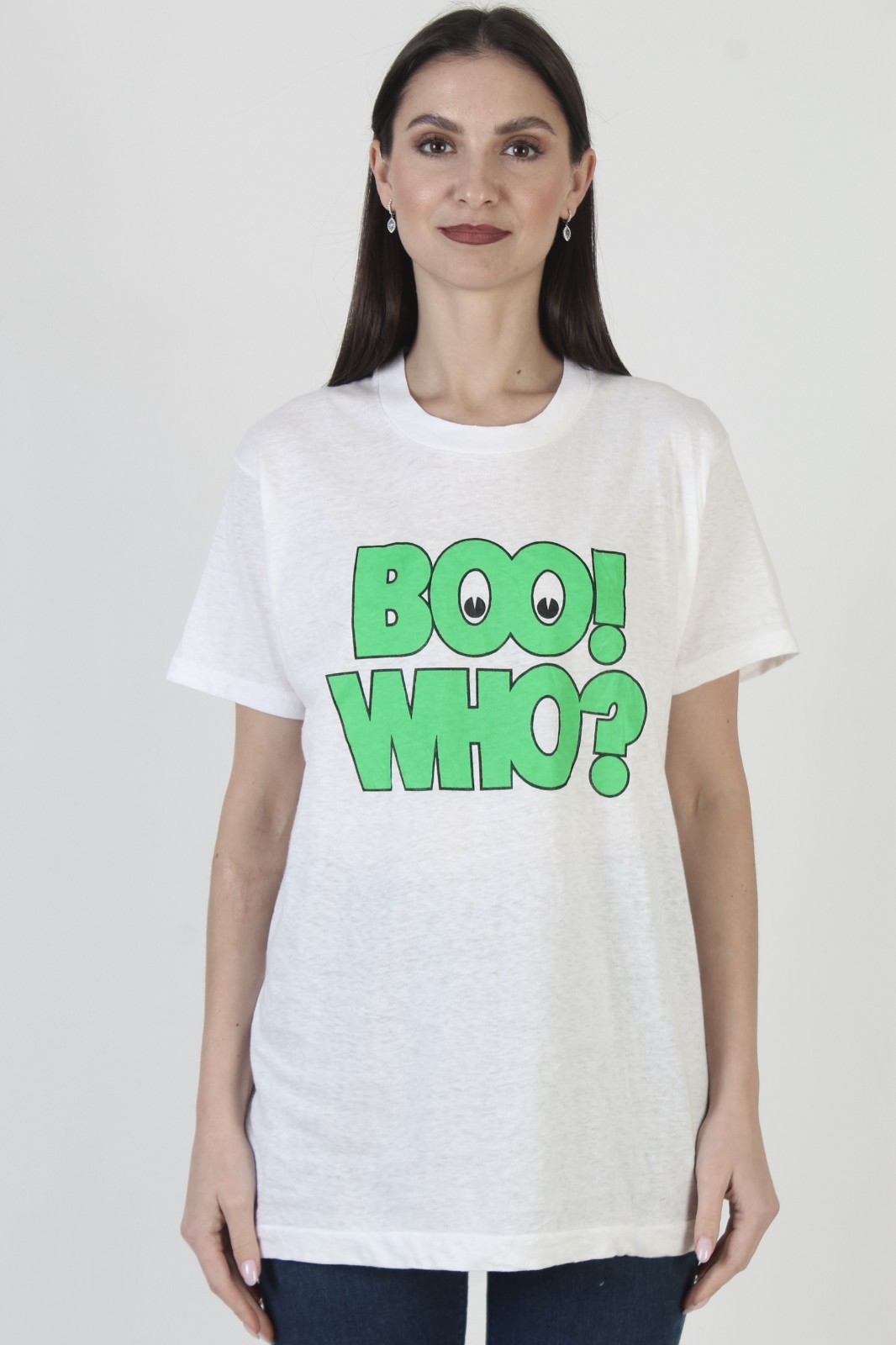 Vtg 80s Beetlejuice T-Shirt Movie Promo Screen Starts Double Sided Tee L