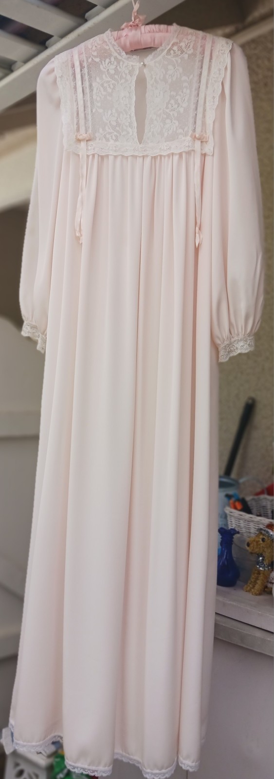 Vintage 1960s Dior Nightgown Perfect Condition Owned by LA Playboy Bunny 1965-69