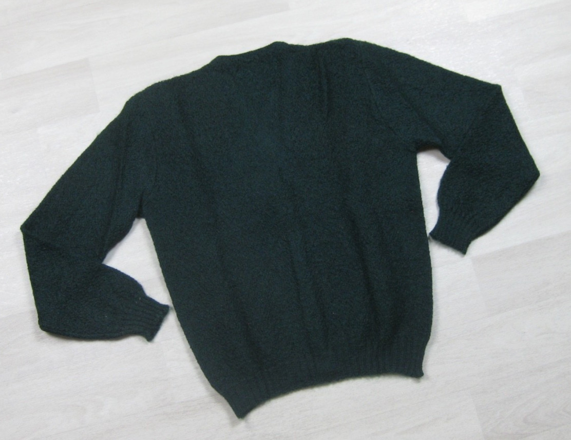 Vintage 60s Bobbie Brooks Mohair Wool Cardigan Sweater Womens (M) V Neck Grunge