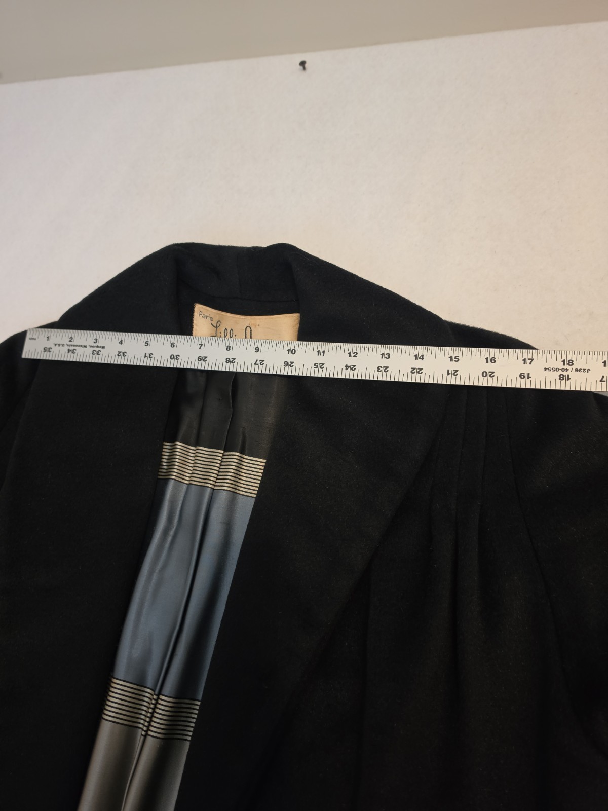 1950s Lilli Ann Blin & Blin French Wool Trench Coat Amazing Condition