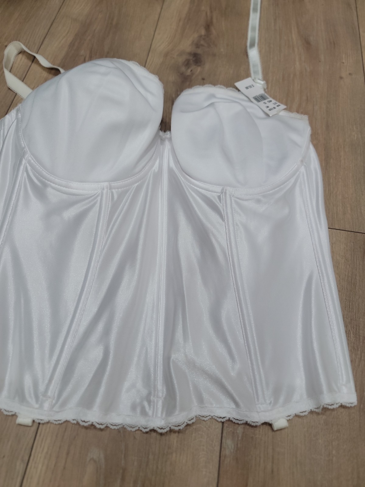 Lot of 10 Vintage Bridal Bustiers Longline Bras White Ivory Mixed Sizes New #2