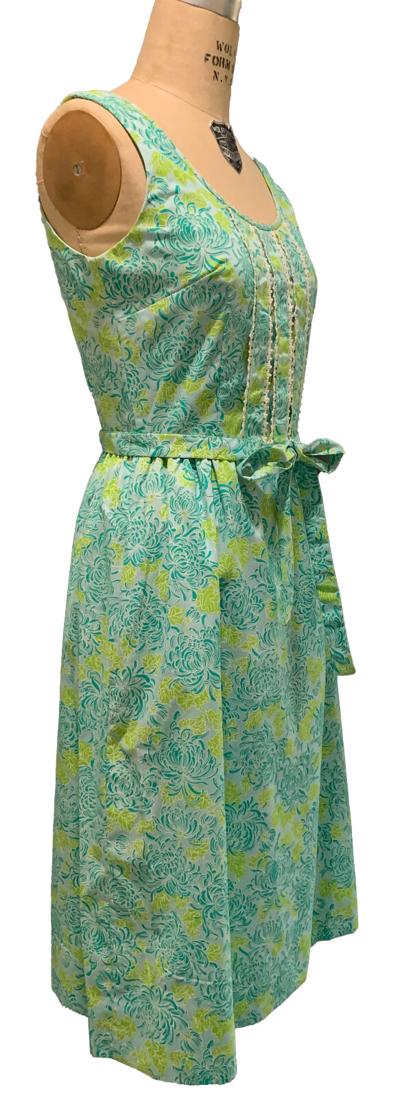 LILLY PULITZER Vintage 70’s Women’s Chrysanthemum Print Sundress – Sz S/M