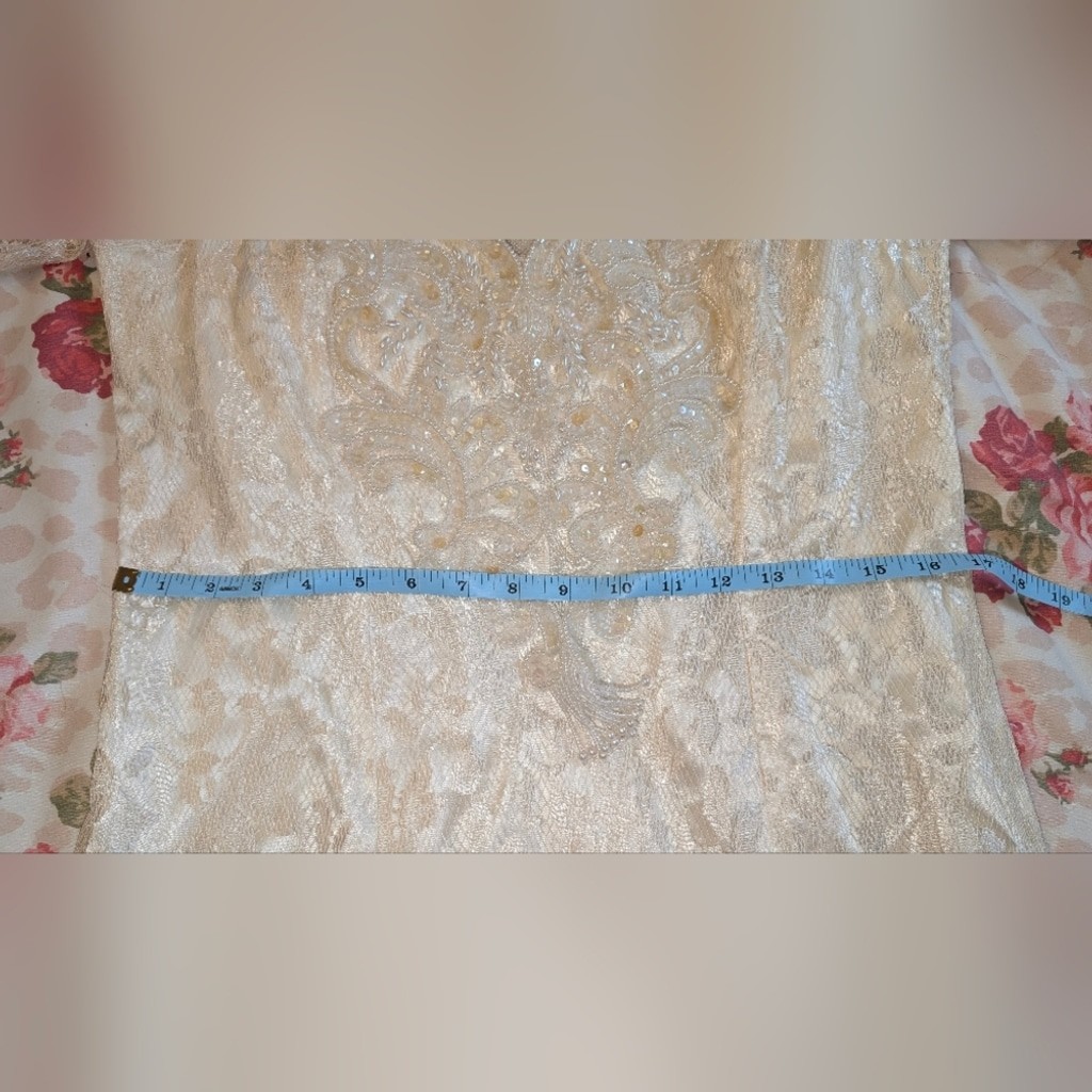 vintage Gantos wedding dress