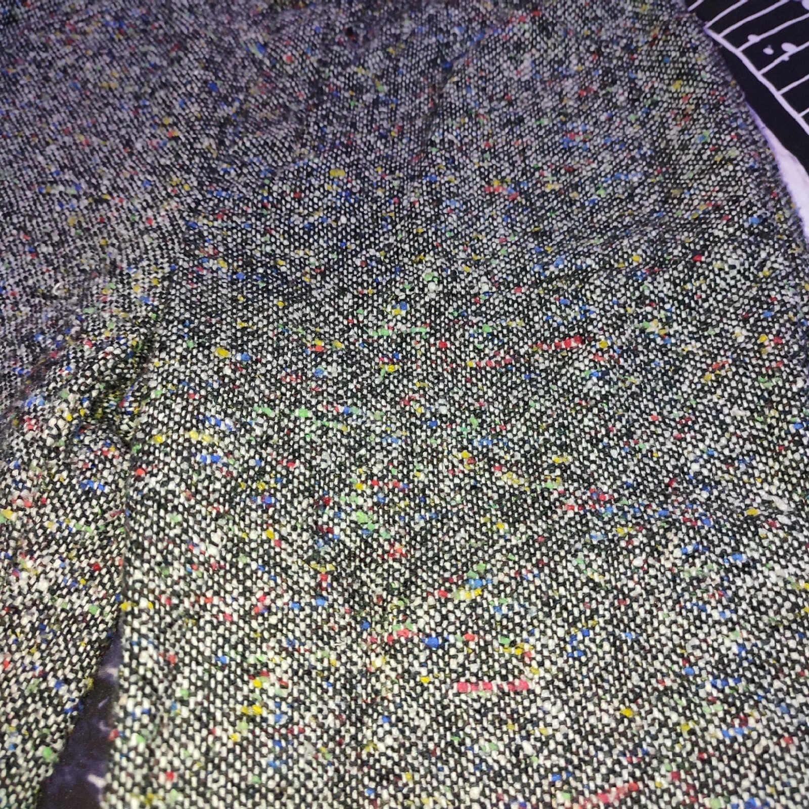Vintage Happy Legs Peddle Pusher Pants Rainbow Tweed 28” Very Rare