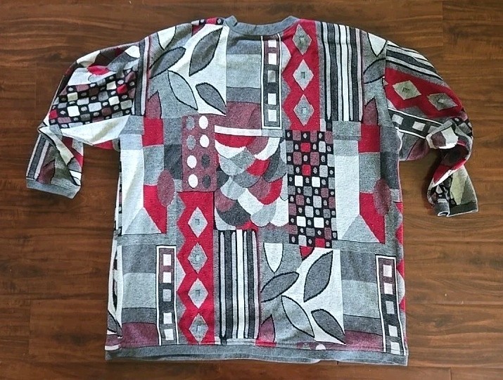 Vintage 90s Top Notch Shirt Womens XLl Art Design Made In USA