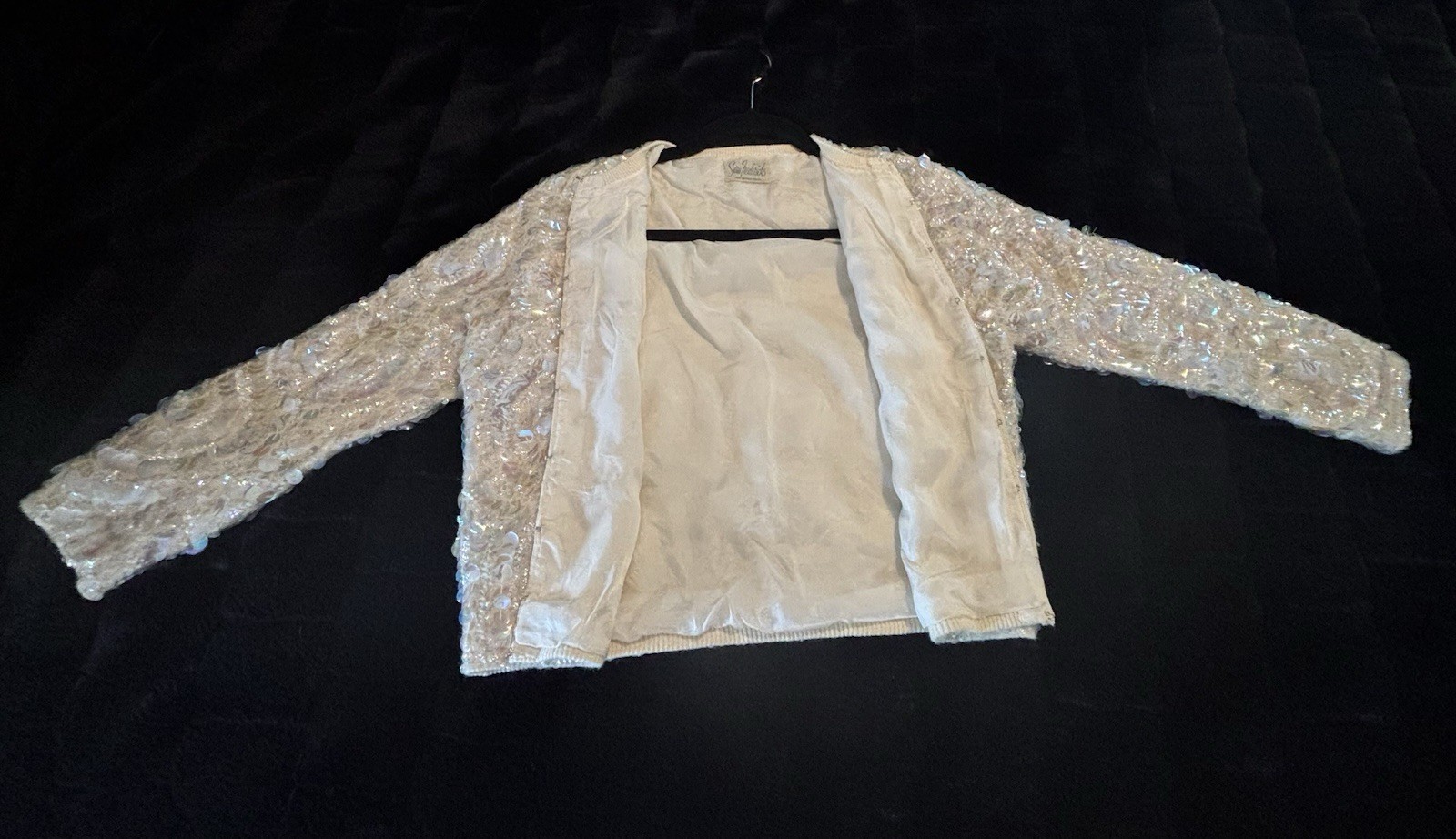 Vintage 1950’s Sara Fredericks Sequined Sweater