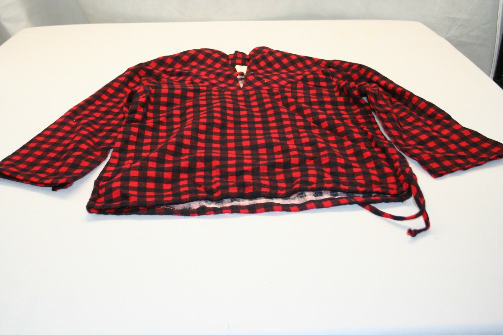 Vintage Speigel 70’s Womens Small Red Plaid Long Sleeve Flannel Shirt