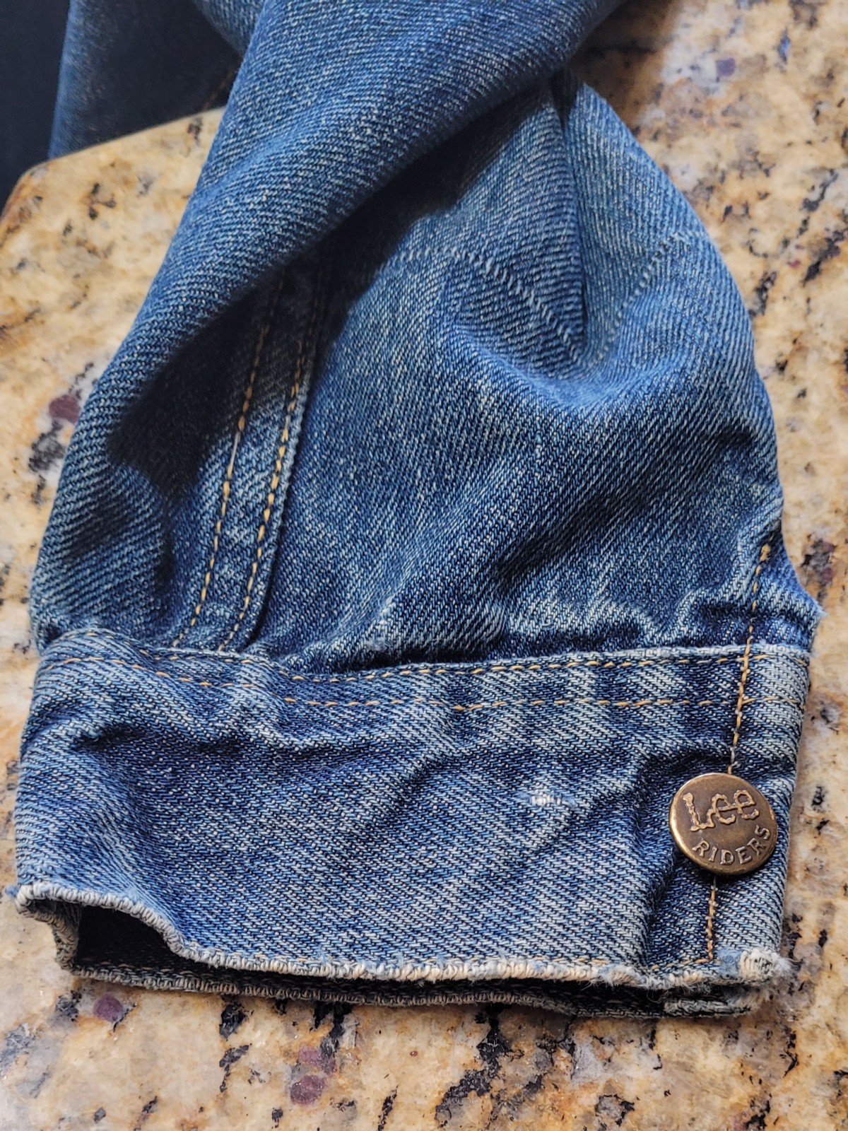 Vintage 1970s Lee 101-J Riders Denim Jacket – Made in USA – Medium