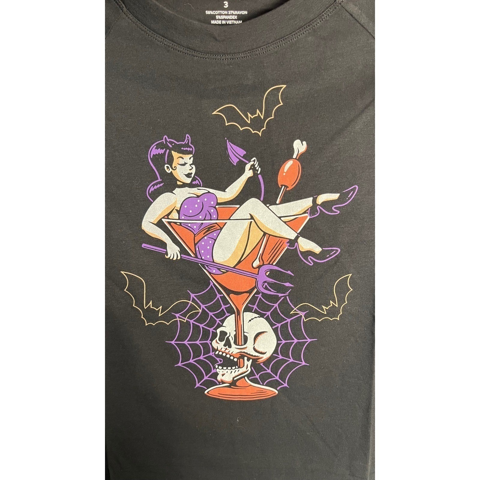 NWT Torrid Retro Chic Fitted Vintage Jersey Crop Tee 3X