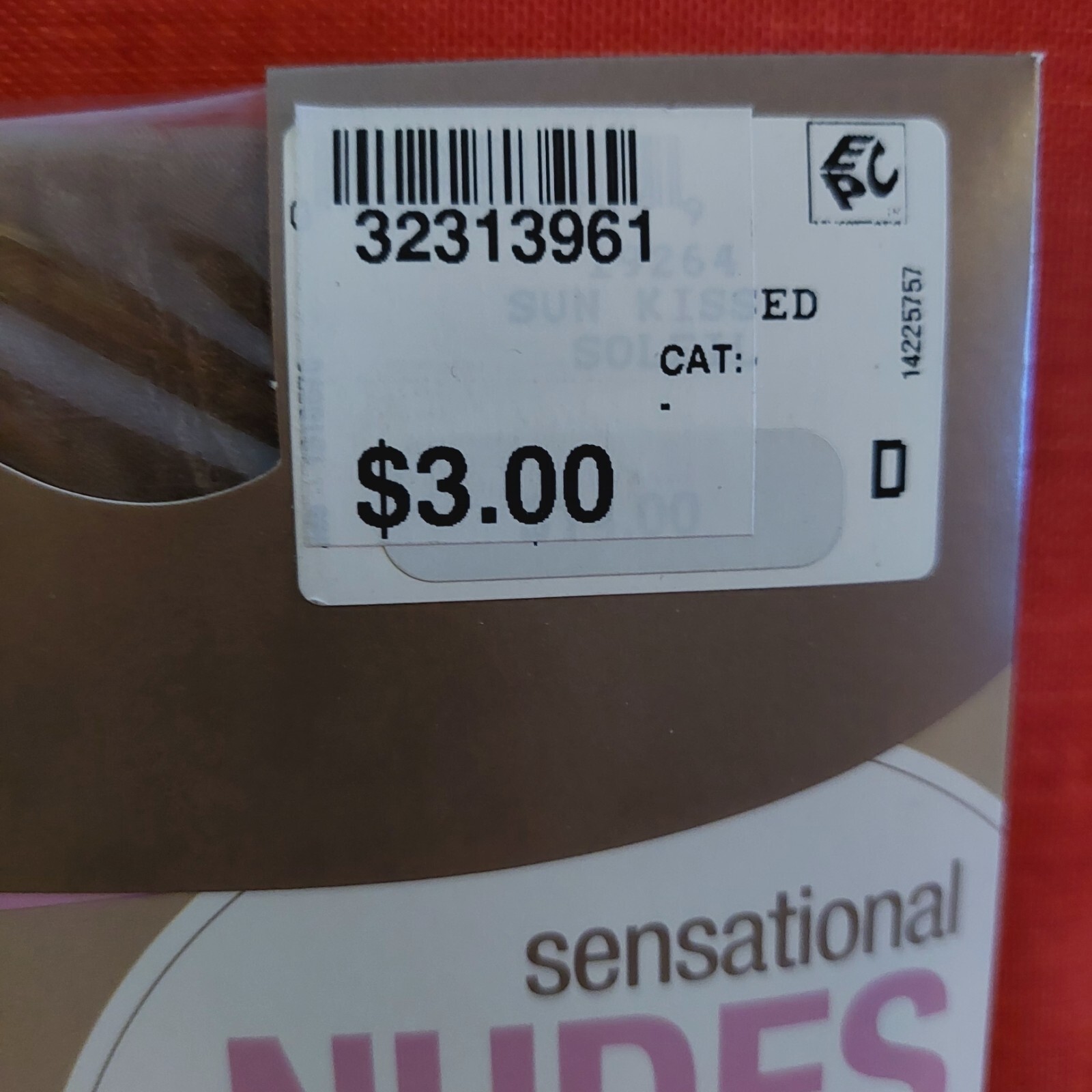 Vintage Pantyhose 🎃 Silks Sensational Nudes 10 Denier Color Nude Size D BDR2