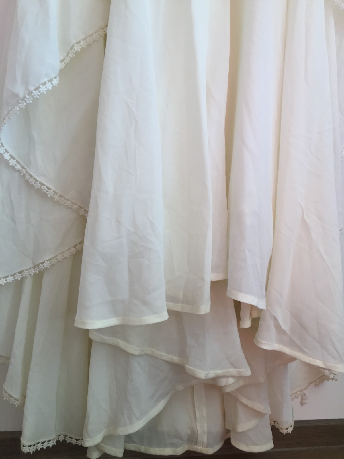 Rare Vintage Bridal Dress 1960’s Maggy Rouff Paris Couture Mod🌿Gown Cape