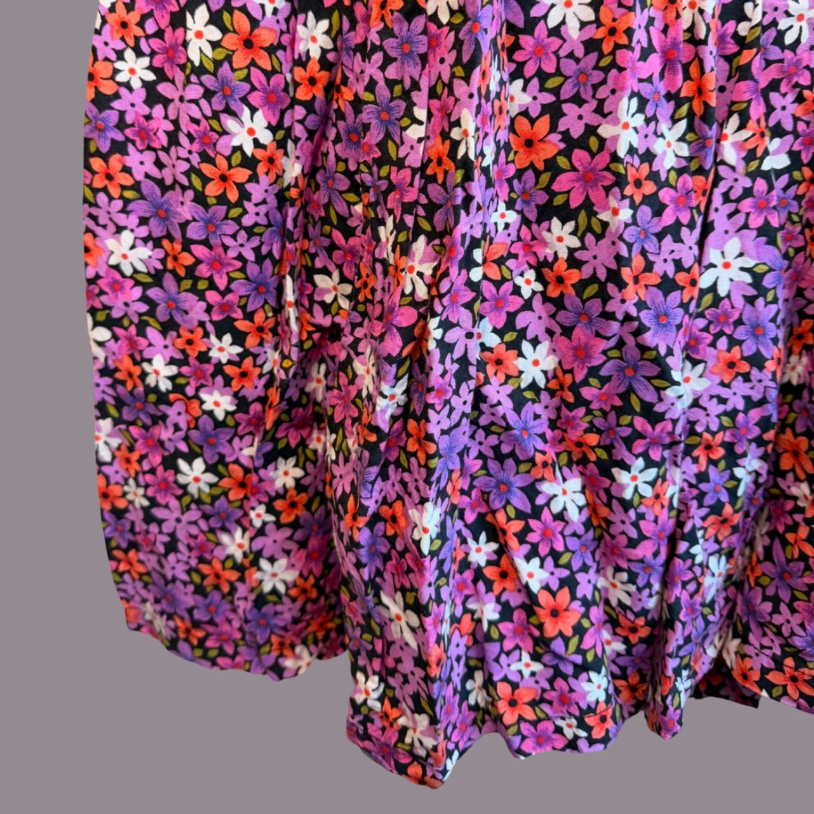 Vintage 1990s Expressions Plus Floral Print Button Front Romper