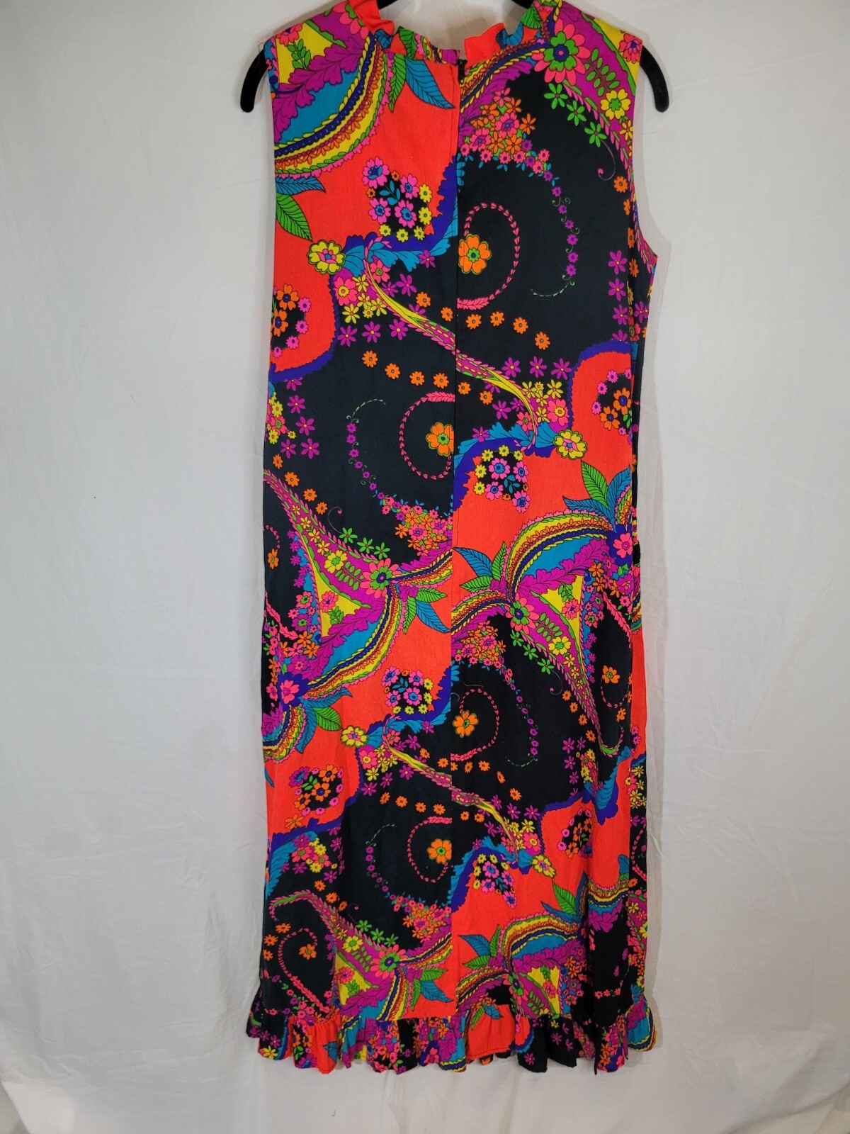 Rhapsody by Glazier Vintage Maxi Bright Floral Pattern Size 12