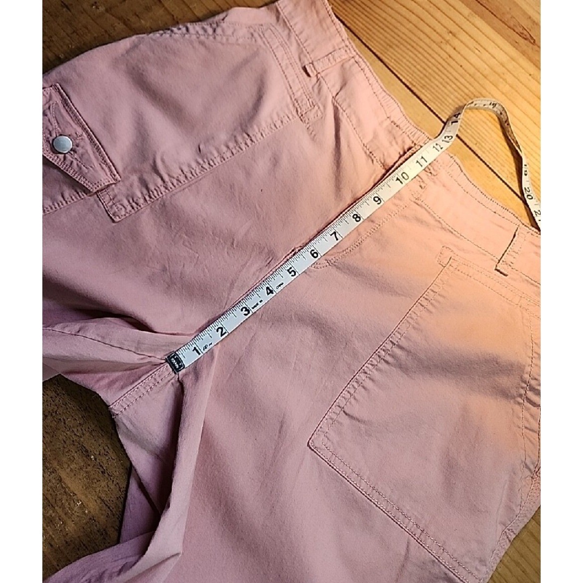 Time and Tru Dusty Rose Cargo Pants, Sz 14.