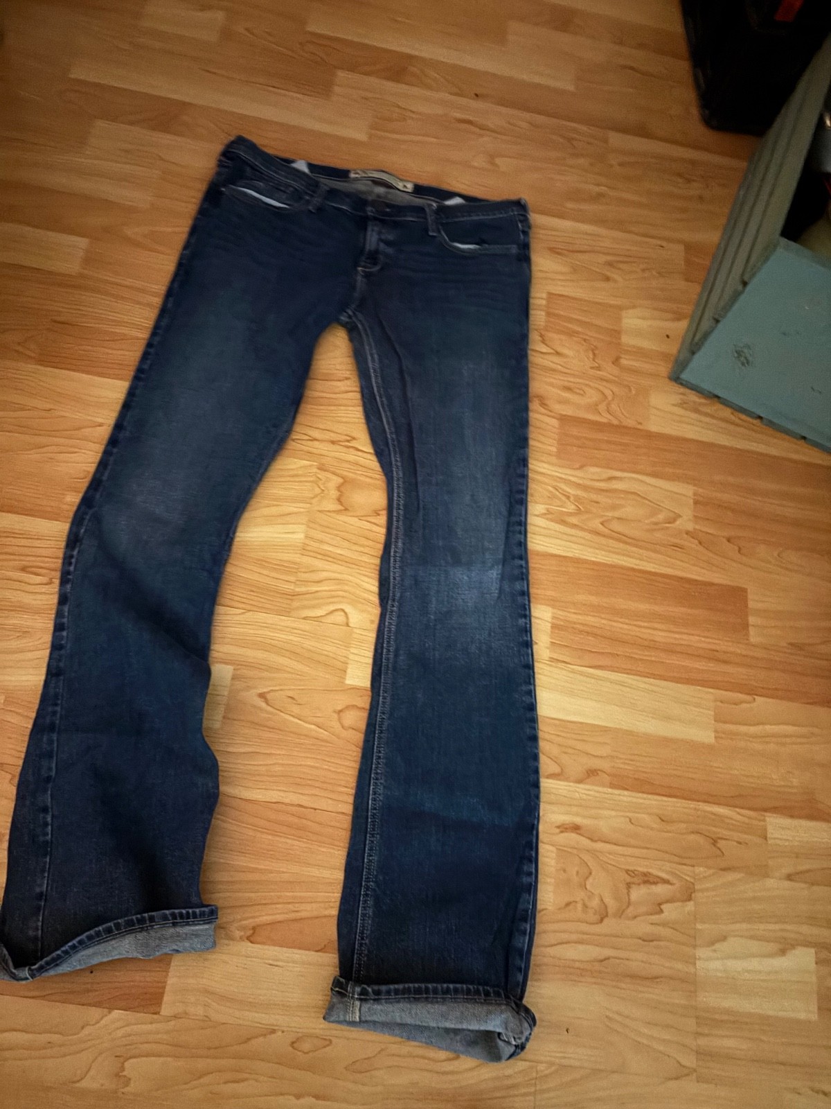 Holister vintage jeans size 9L stretch Y2K low rise boot cut