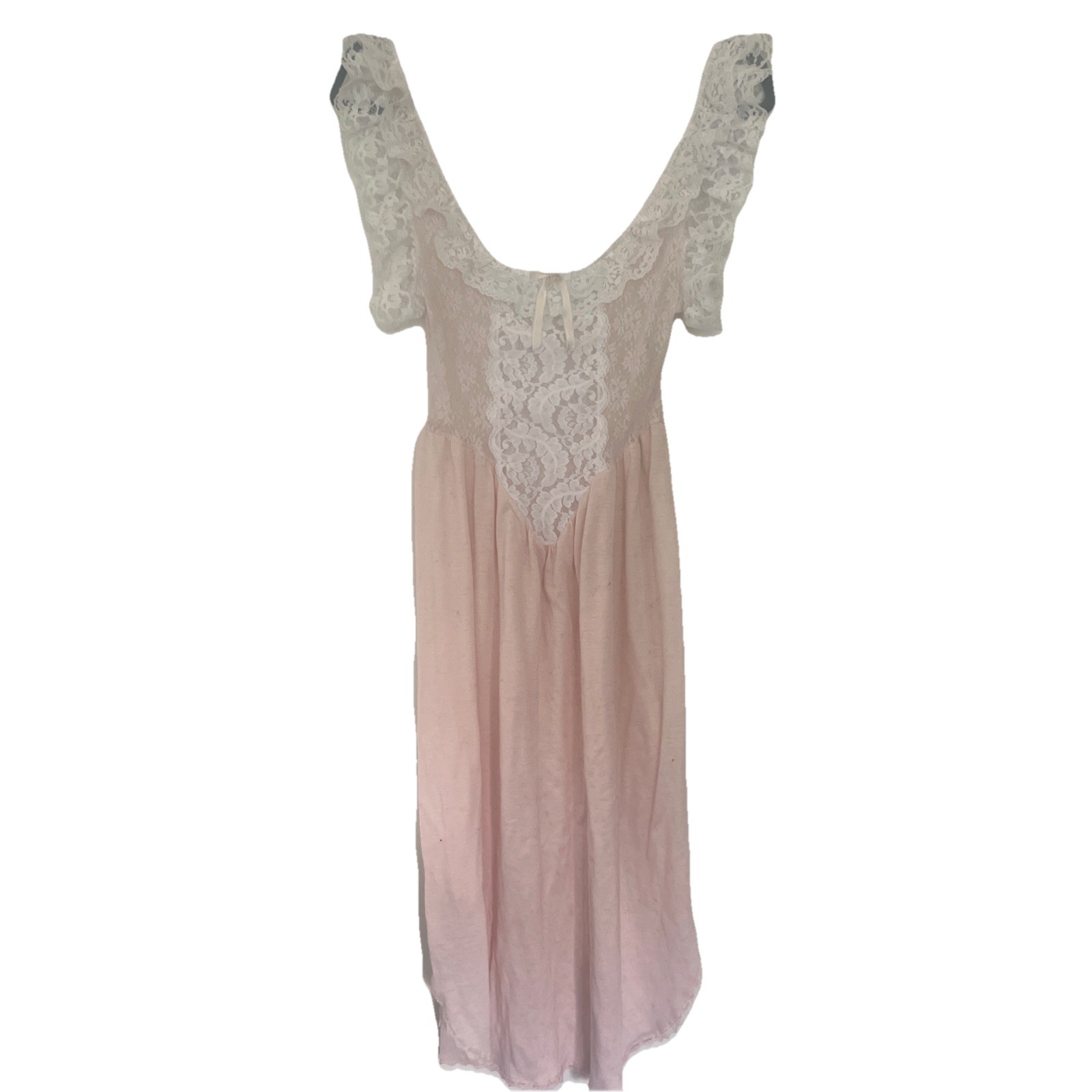 Vintage Slip Dress Nightgown, Size Small, Negligee, 1950s-1980s,