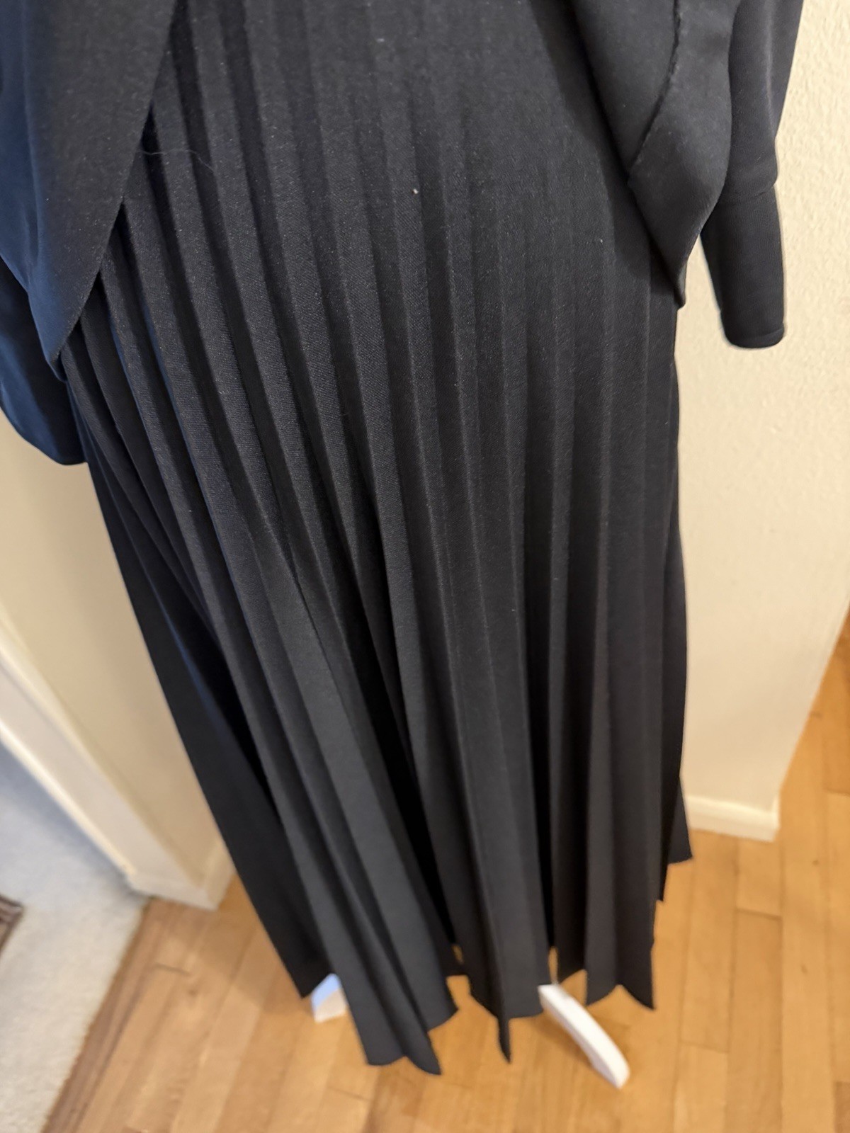 Vintage 9/10 Long Pleated Skirt & Matching Top USA Polyester