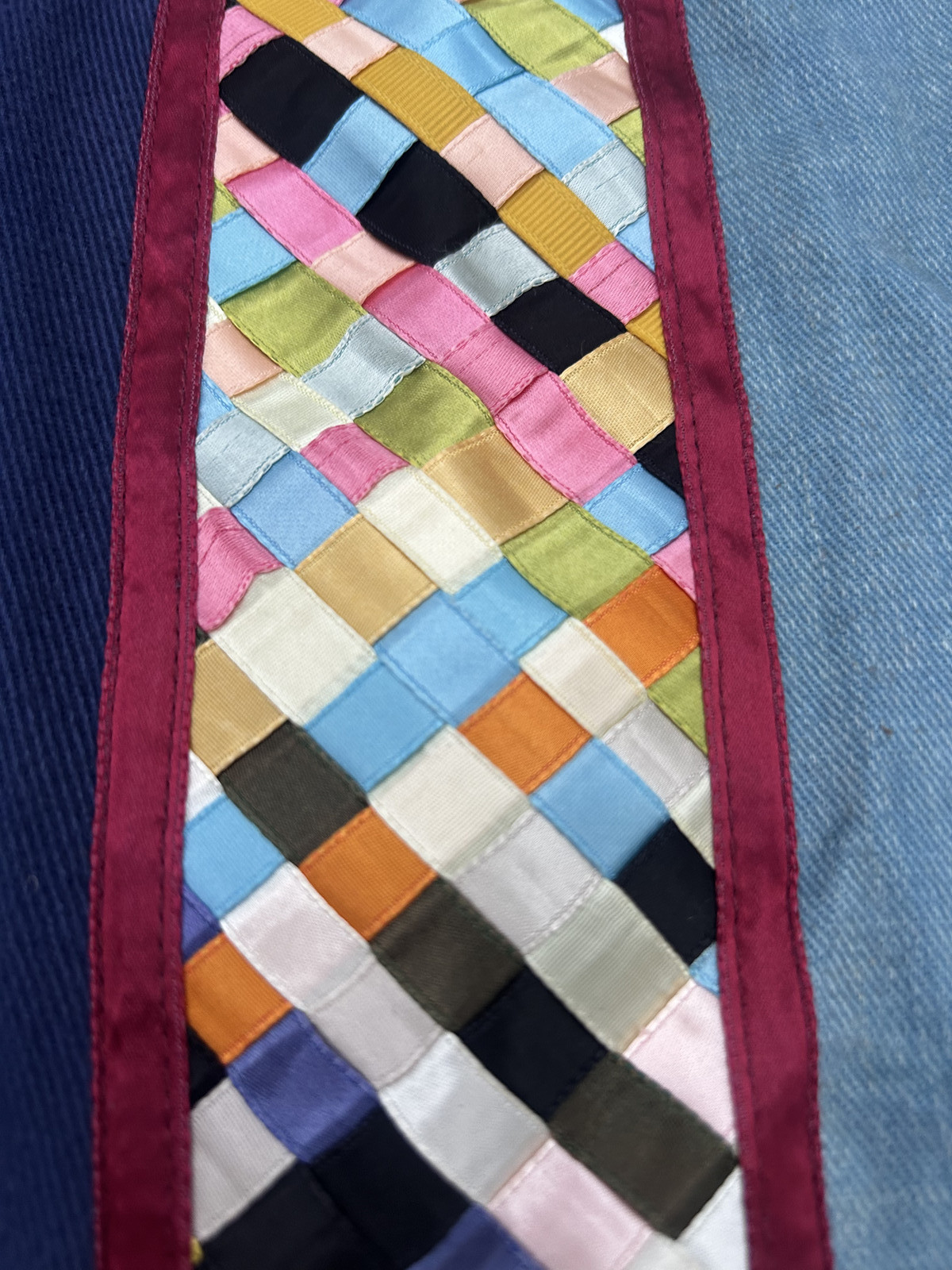 Vintage 70s The French Clique Patchwork Jacket — Size M