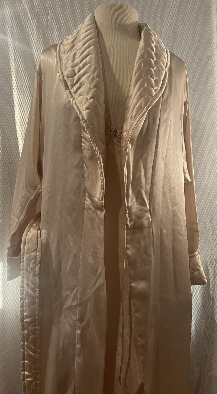 valentino intimo vintage gown and robe small- sacks fifth ave