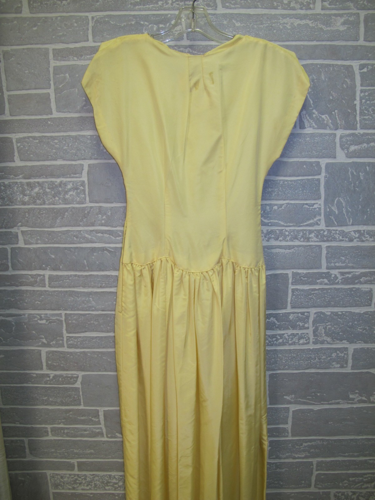 Vintage 1940’s/50’s Black and Yellow Dress Set (H0171)