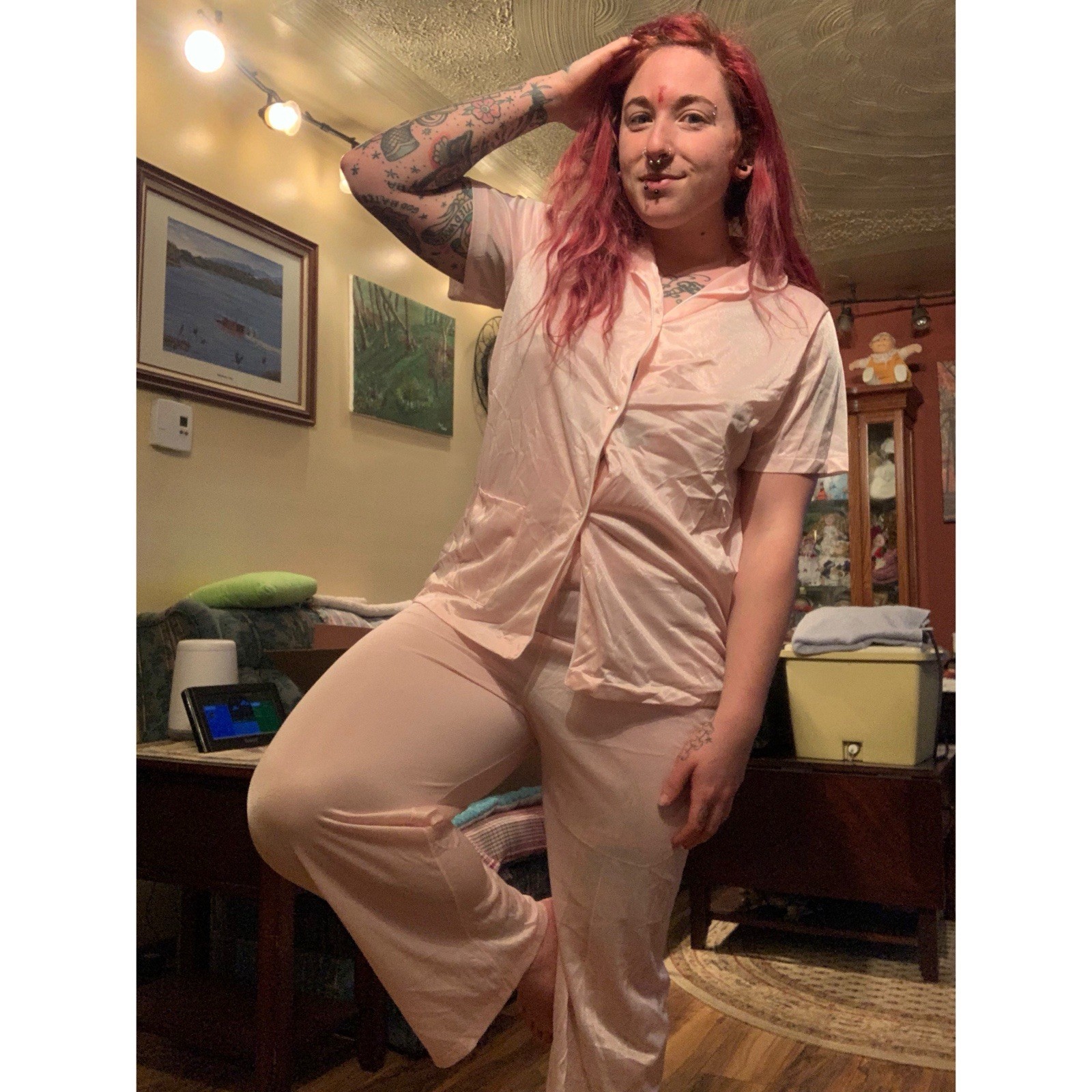 VTG 1980s Carriage Court / Sears Pj Set