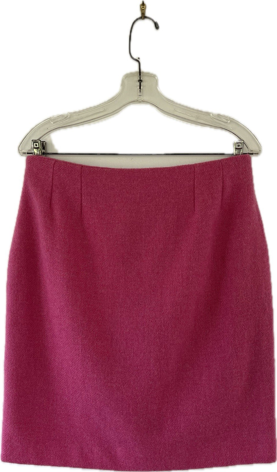 Christian Dior Vintage 1998 John Galliano Pink Wool Skirt Rose Floral Silk